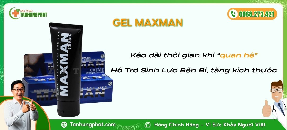 Gel Bôi Maxman