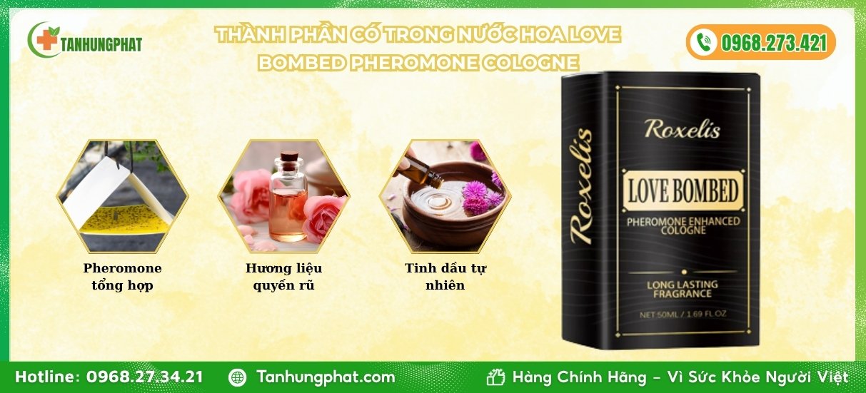 Love Bombed Pheromone Cologne
