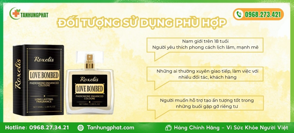 Love Bombed Pheromone Cologne