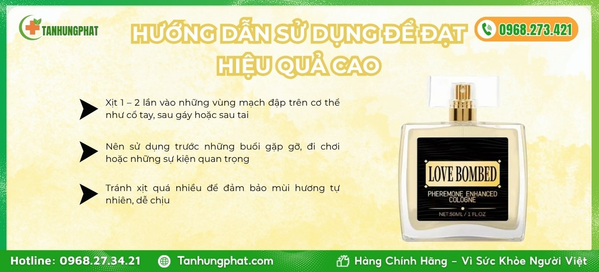 Love Bombed Pheromone Cologne