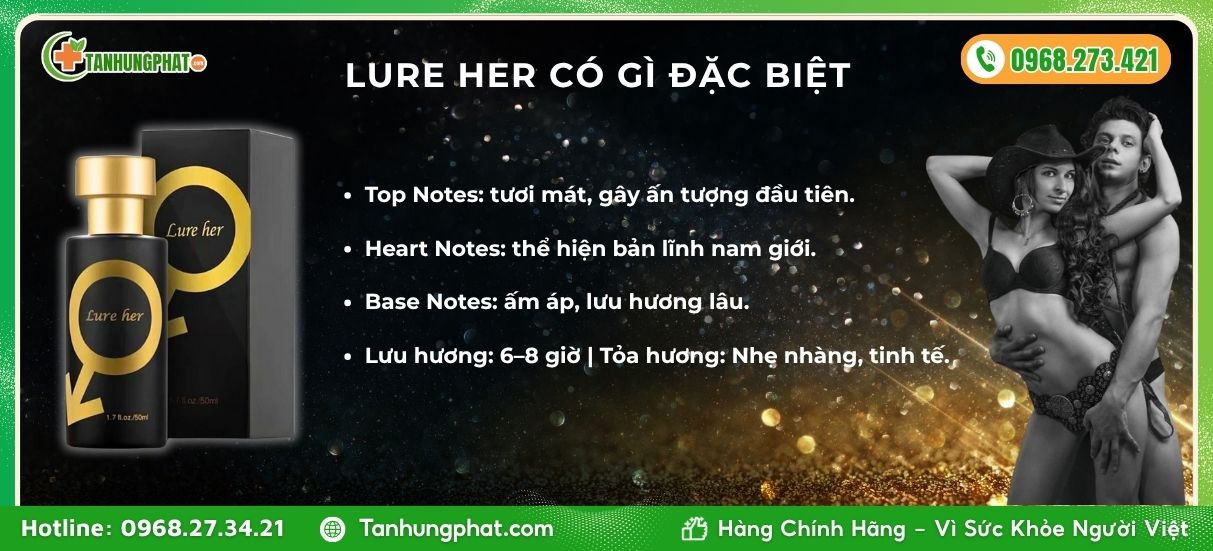 Nước Hoa Lure Her Có Gì Đặc Biệt