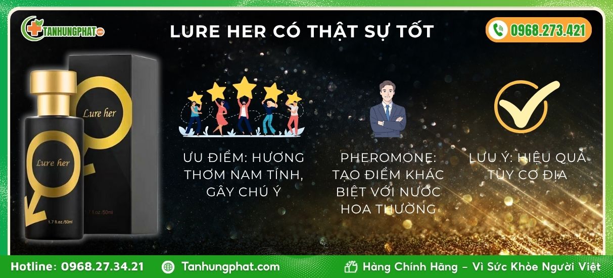 Nước Hoa Lure Her Có Thật Sự Tốt