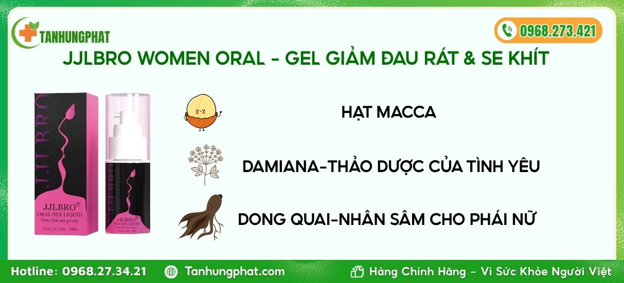 Thành phần Jjlbro Women Oral