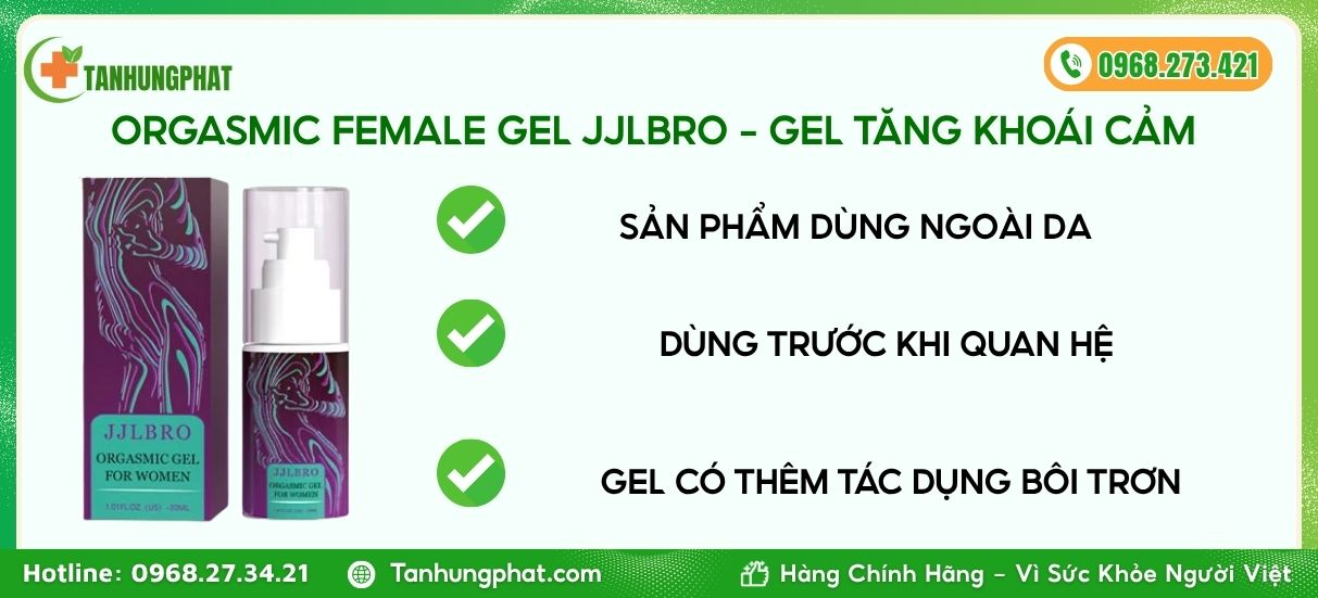 orgasmic female gel jjlbro có an toàn không