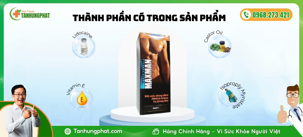 Maxman Delay Spray For Men 7500