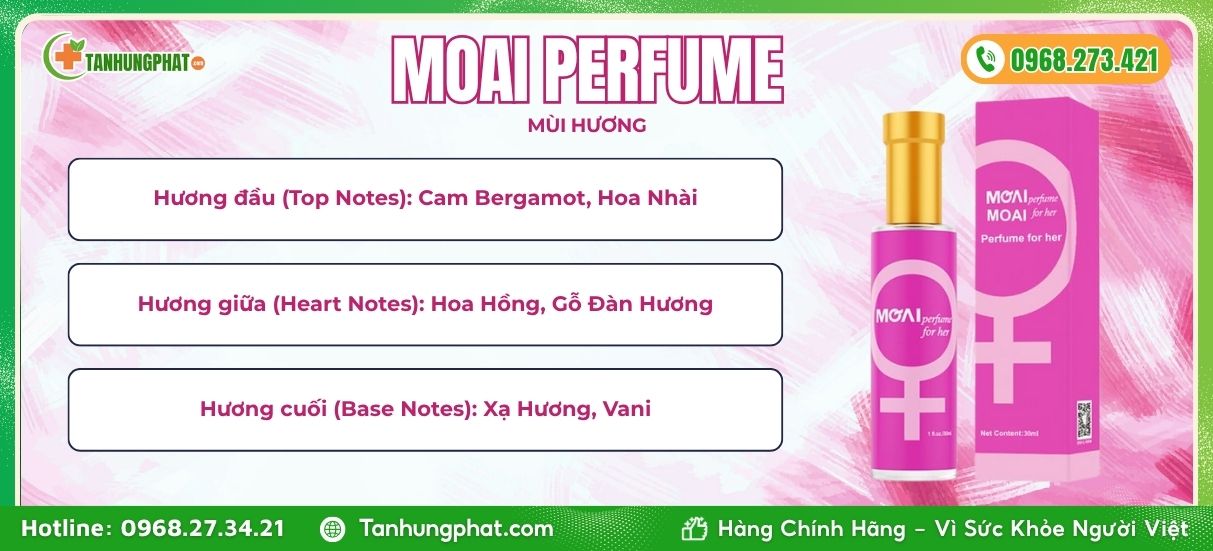 Mùi hương Moai Perfume For Her
