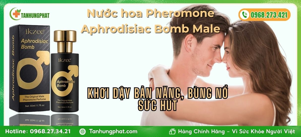 Nước hoa Pheromone Aphrodisiac Bomb Male