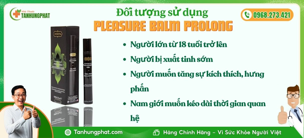 Gel bôi Pleasure Balm Prolong