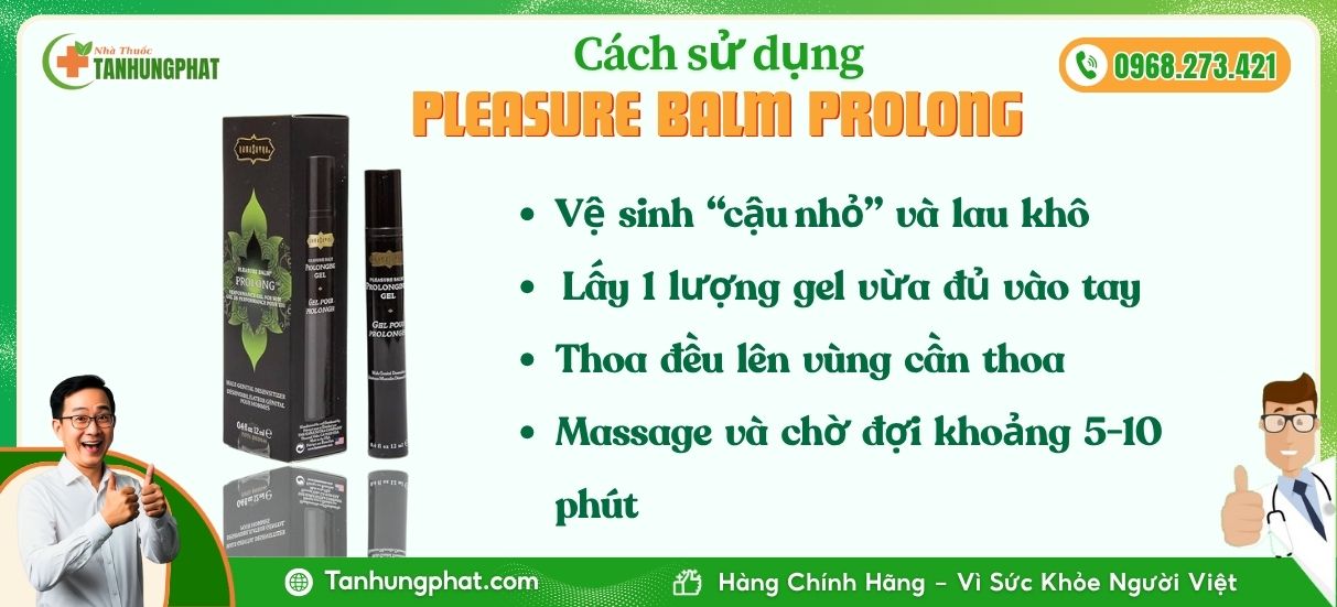 Gel bôi Pleasure Balm Prolong
