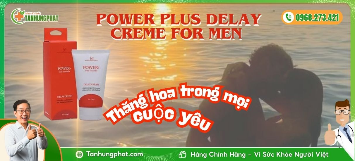 power plus delay creme for men