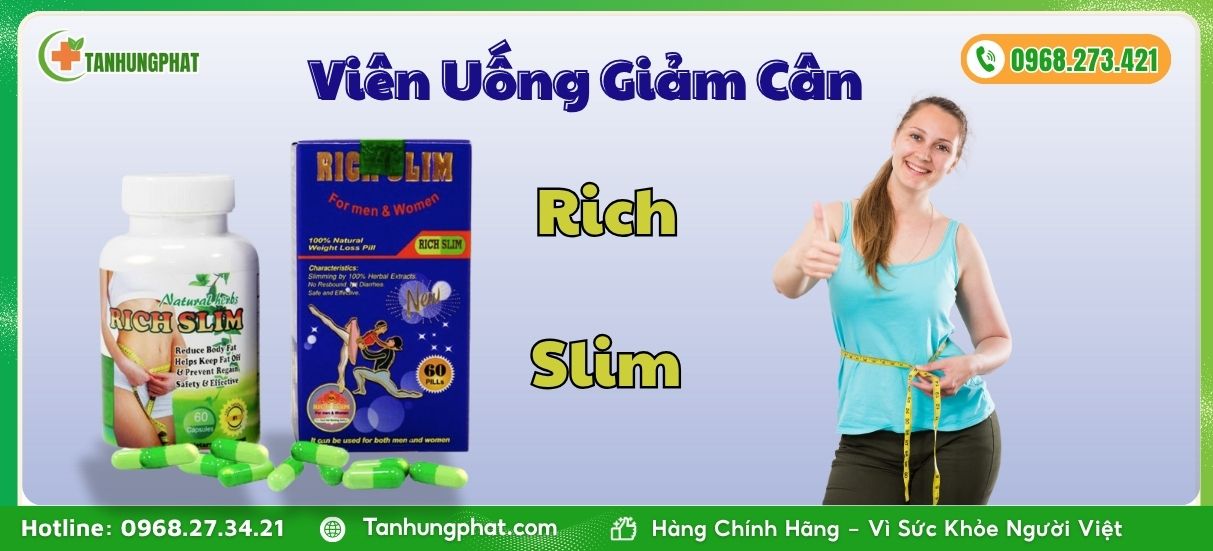 Rich Slim – Viên Uống Giảm Cân