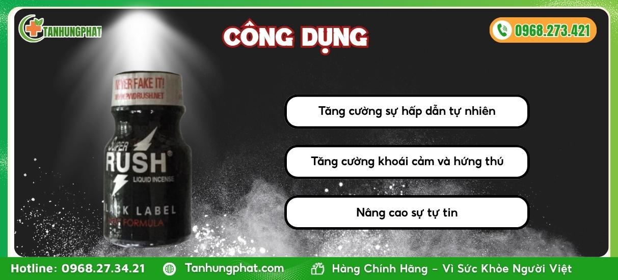 Công dụng của nước hoa tình yêu Rush