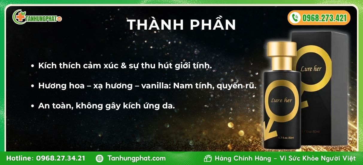 Thành Phần Nước Hoa Lure Her