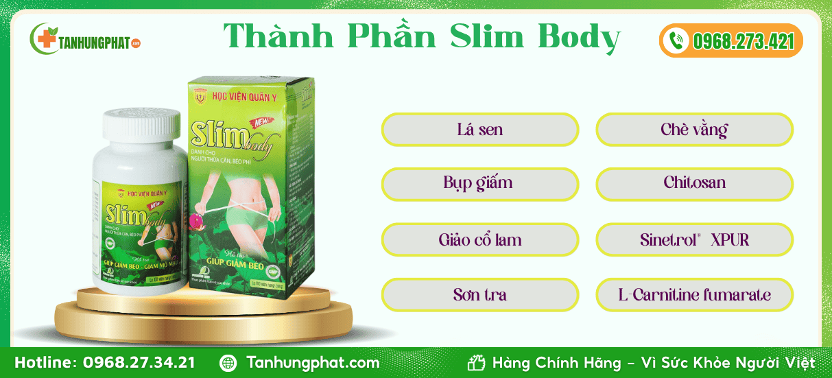 Thành Phần Slim Body 