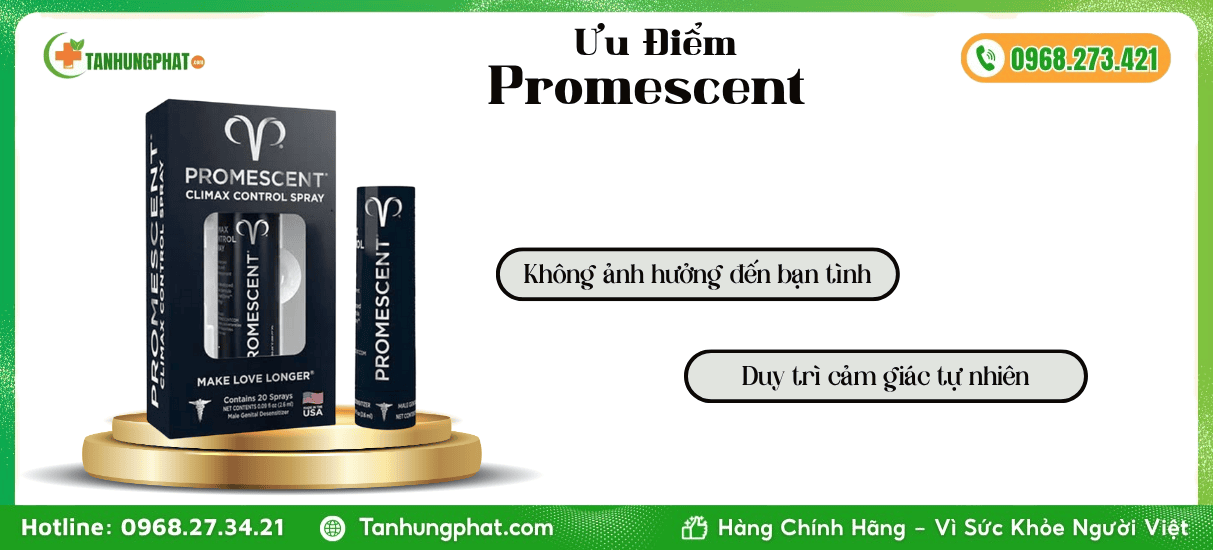 Ưu Điểm Promescent