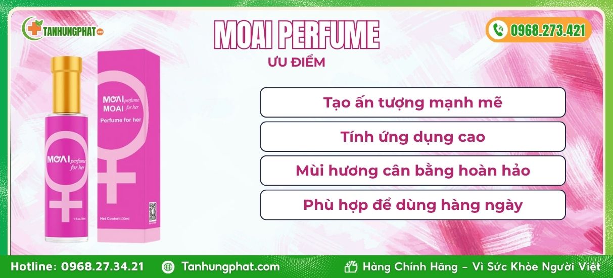 Ưu điểm Moai Perfume For Her