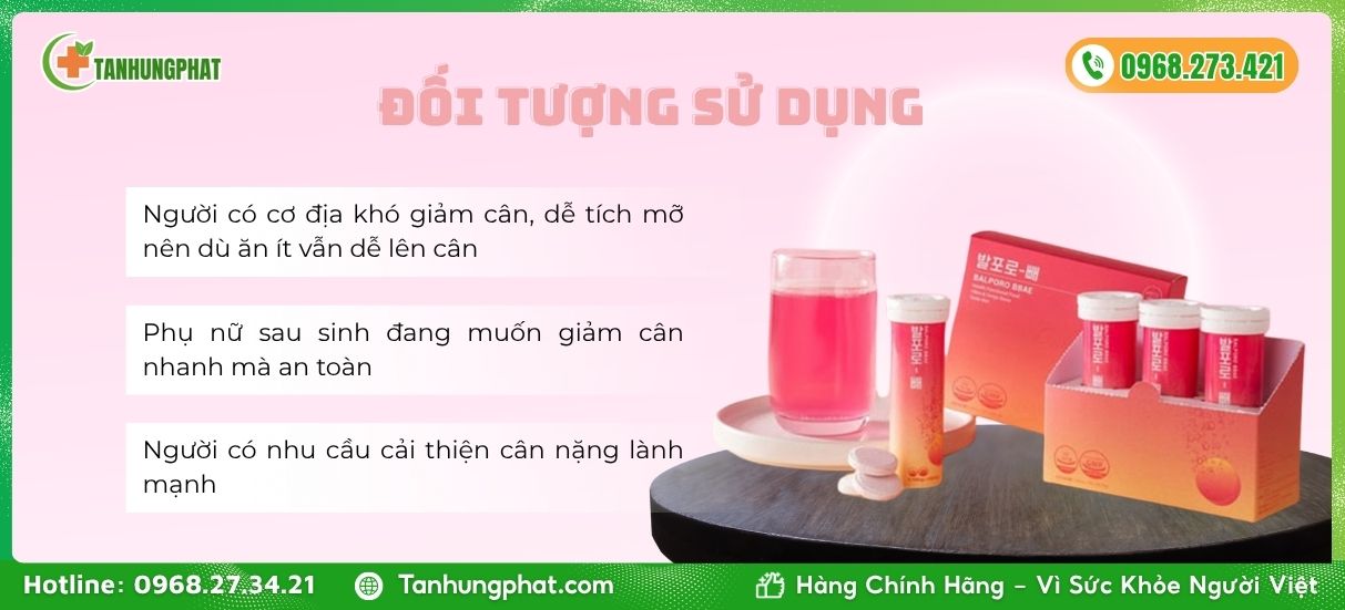 viên sủi balporo bbae