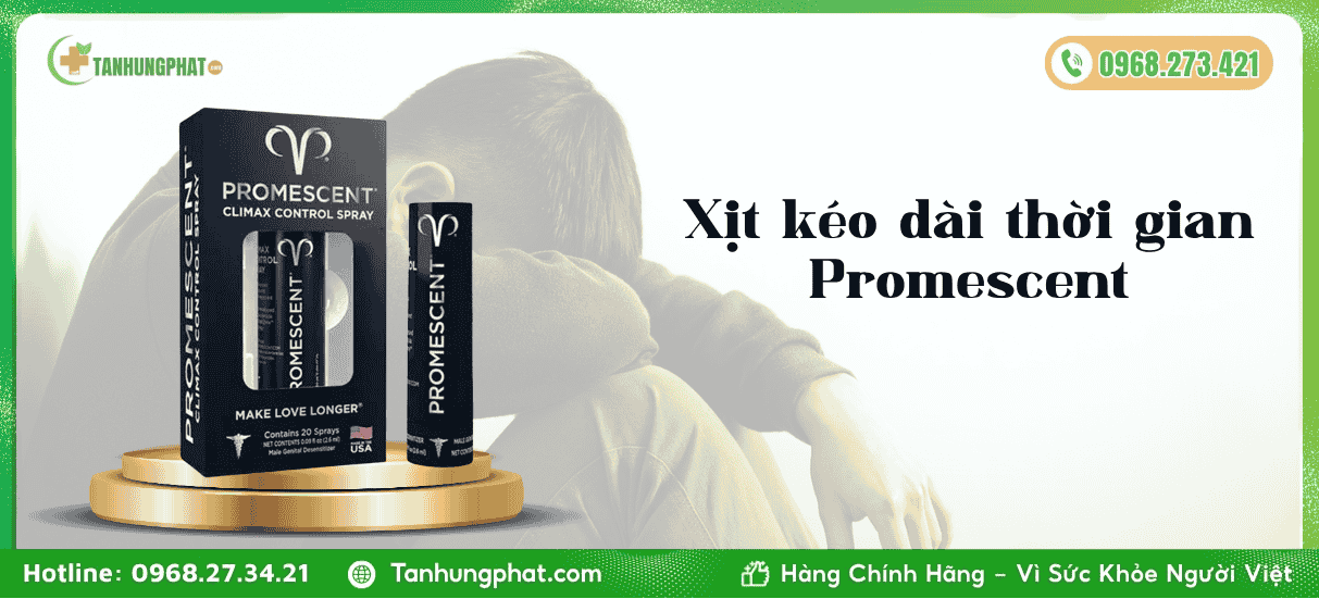 Xịt kéo dài thời gian Promescent