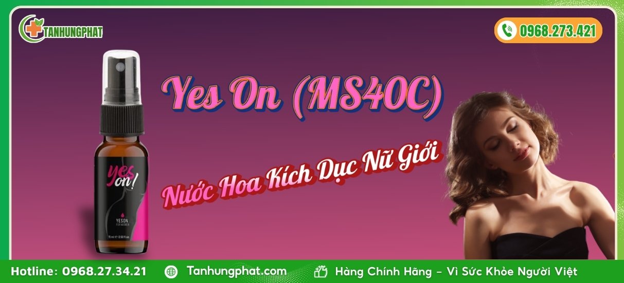 nước hoa kích dục Yes On (MS40C) 