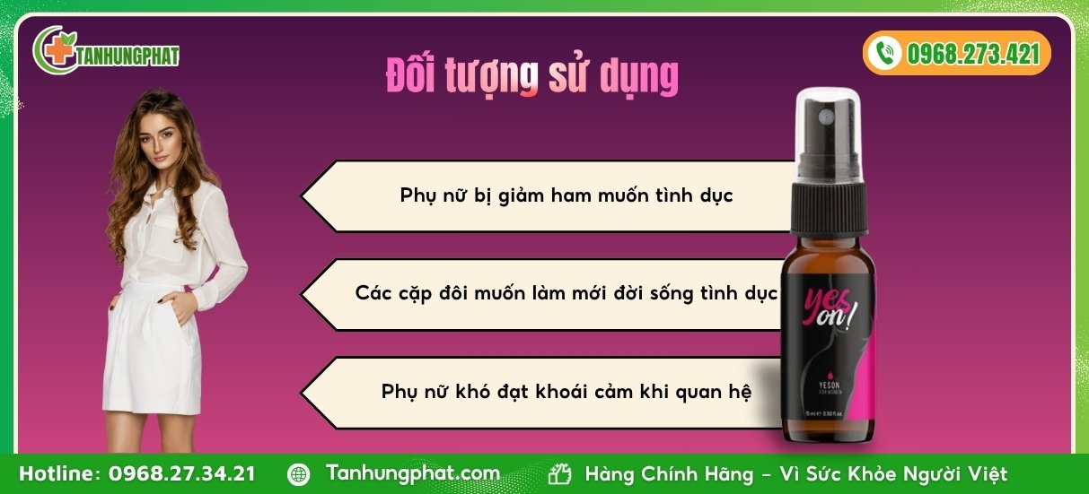 Đối tượng sử dụng Yes On (MS40C)