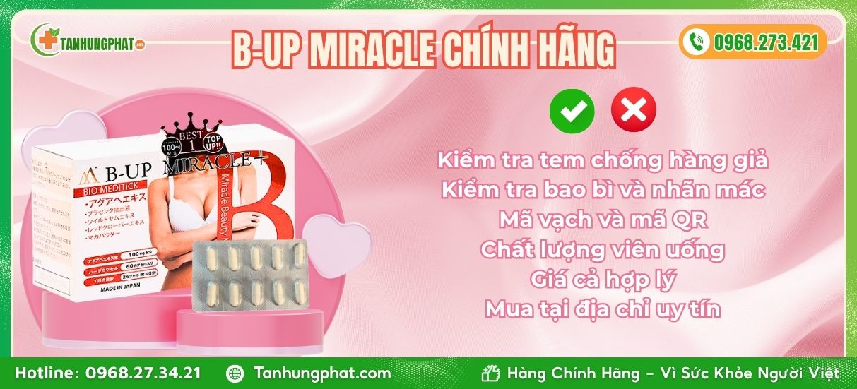 B-Up Miracle chính hãng