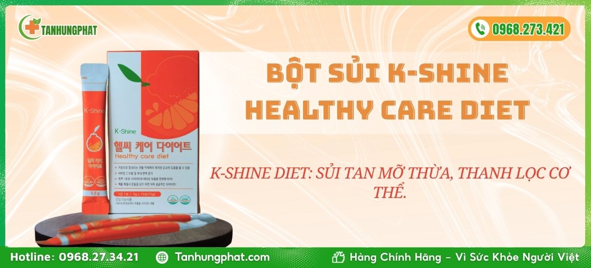 bột sủi detox k-shine