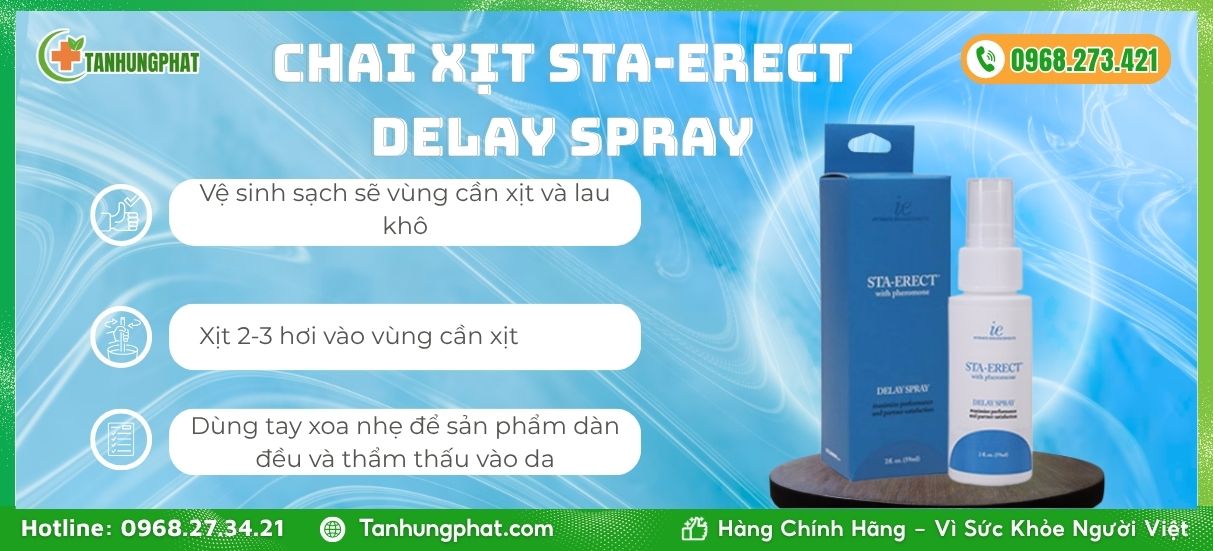 Sta-Erect Delay Spray