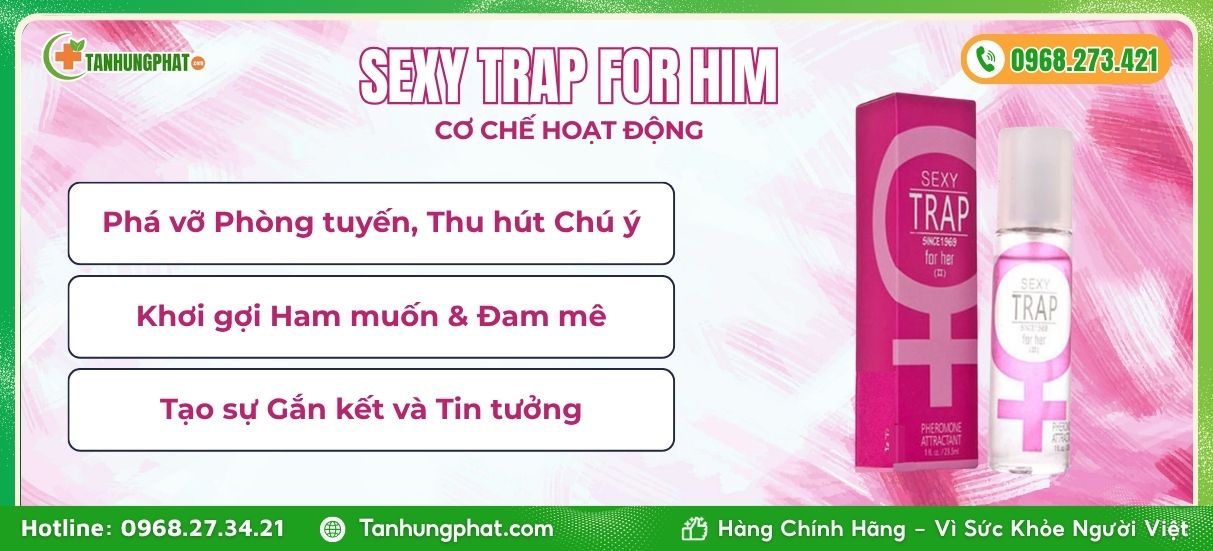 Cơ chế hoạt động Nước Hoa Sexy Trap For Her