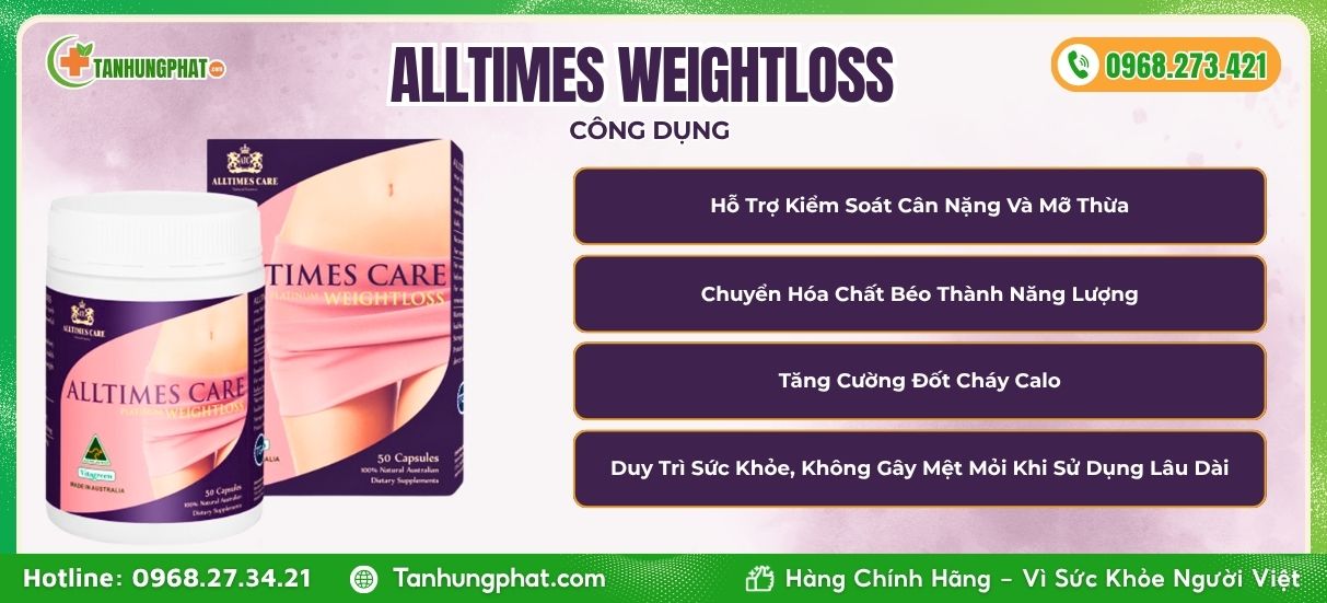 Công dụng Alltimes Weightloss
