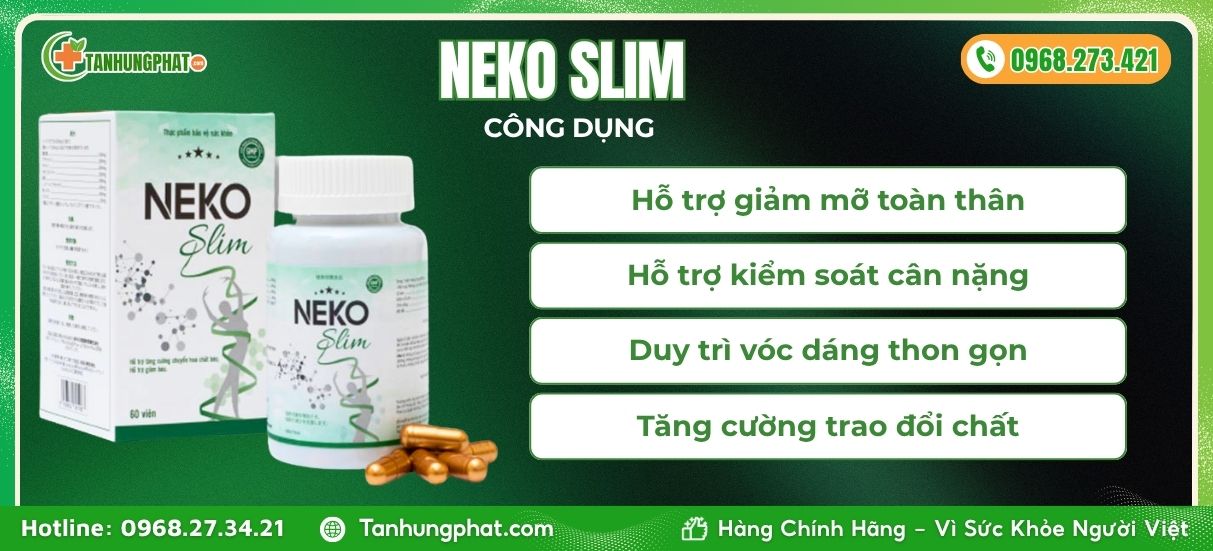Công dụng Neko Slim