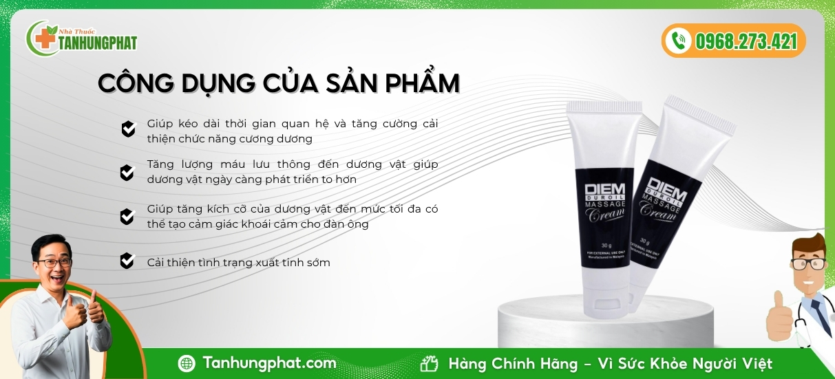 diem duroil massage cream