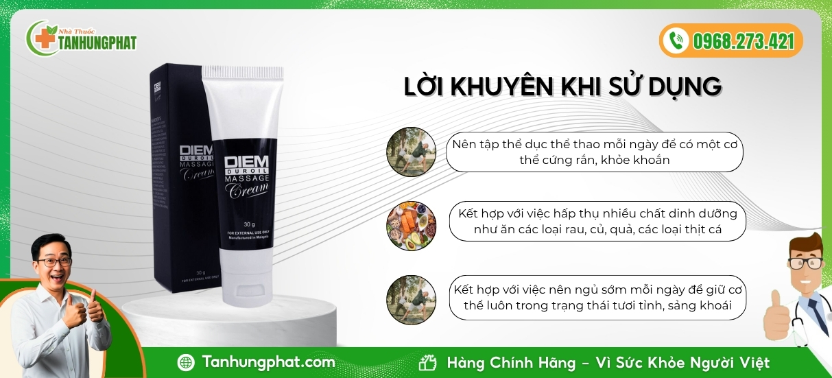 diem duroil massage cream