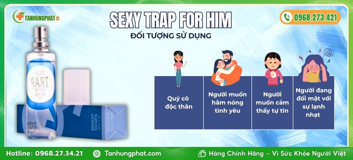 Đối tượng sử dụng Sexy Trap For Him