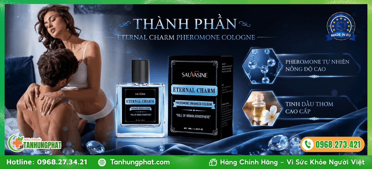 Thành phần của Eternal Charm Pheromone Cologne