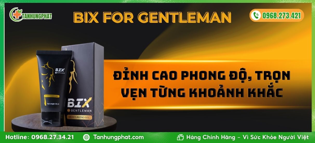 Gel Bôi Bix For Gentleman