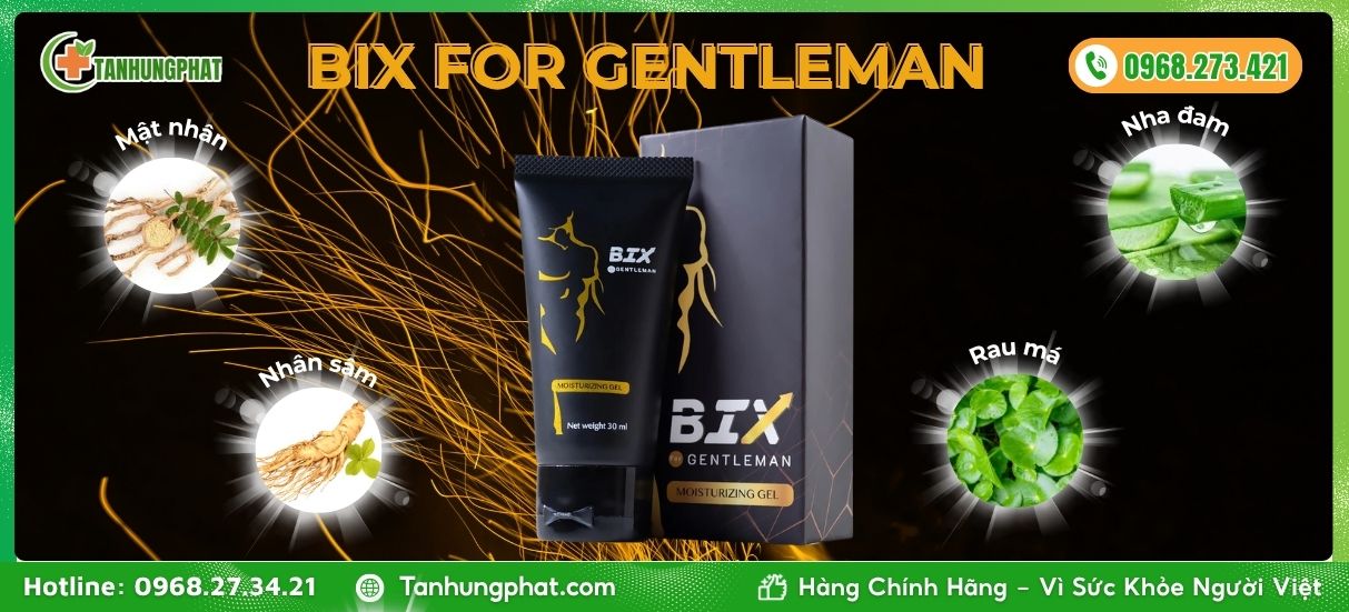 Gel Bôi Bix For Gentleman