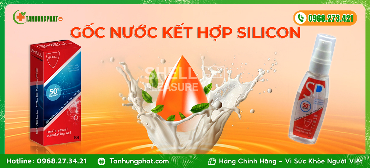 Thành phần của gel bôi trơn Shell Pleasure