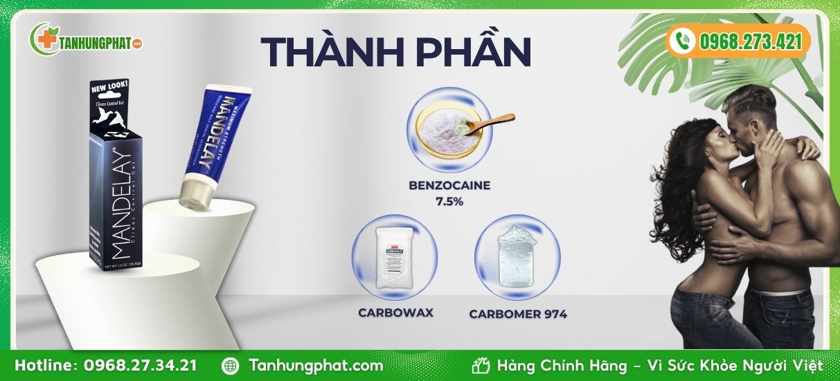Thành Phần Gel Mandelay