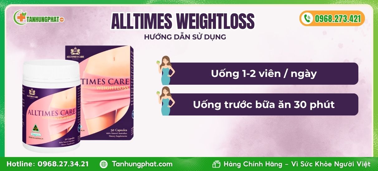 Hướng dẫn sử dụng Alltimes Weightloss