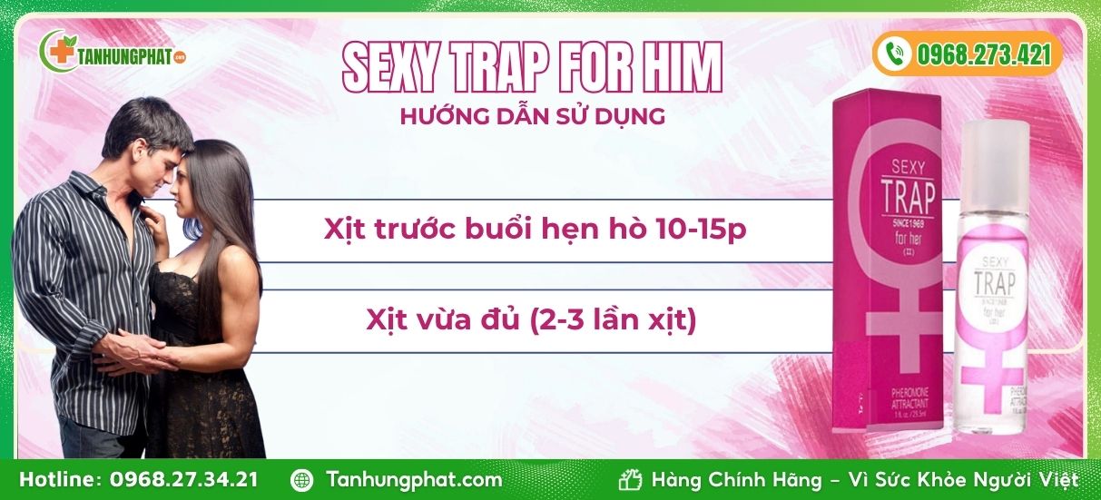HDSD Nước Hoa Sexy Trap For Her