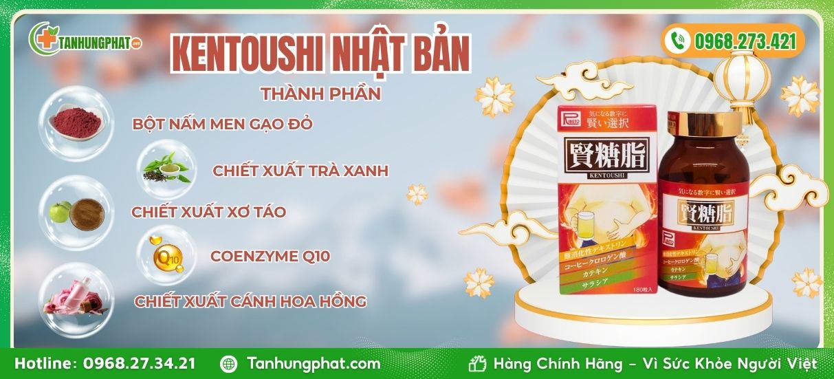 Thành phần Kentoushi Nhật Bản