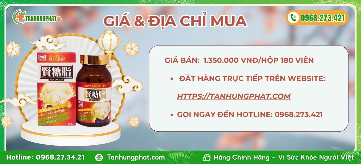Giá và địa chỉ mua Kentoushi Nhật Bản