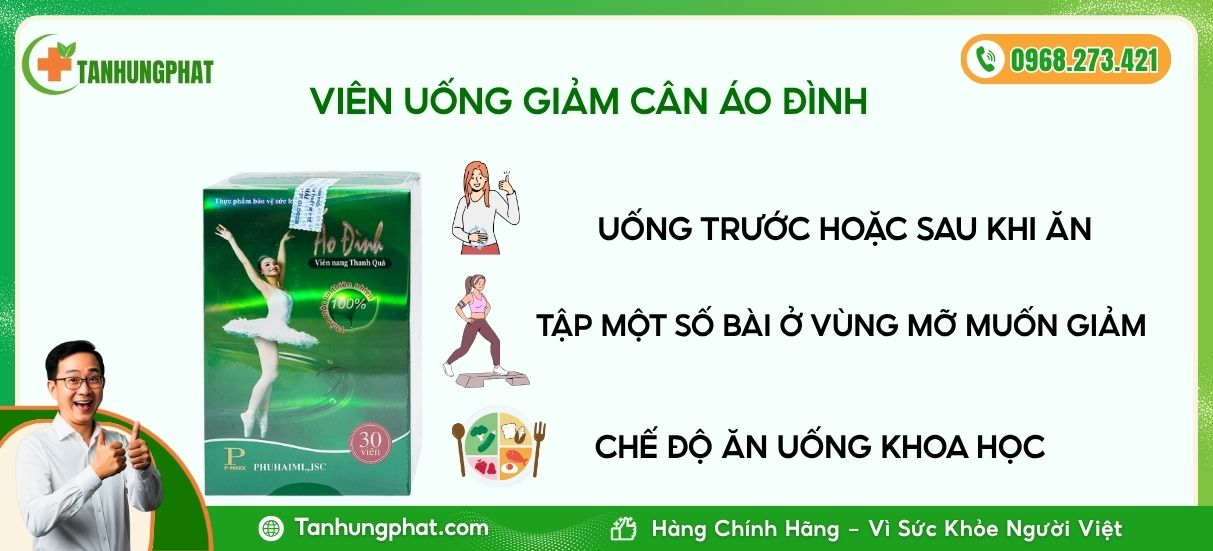 sản phẩm giảm cân áo đình