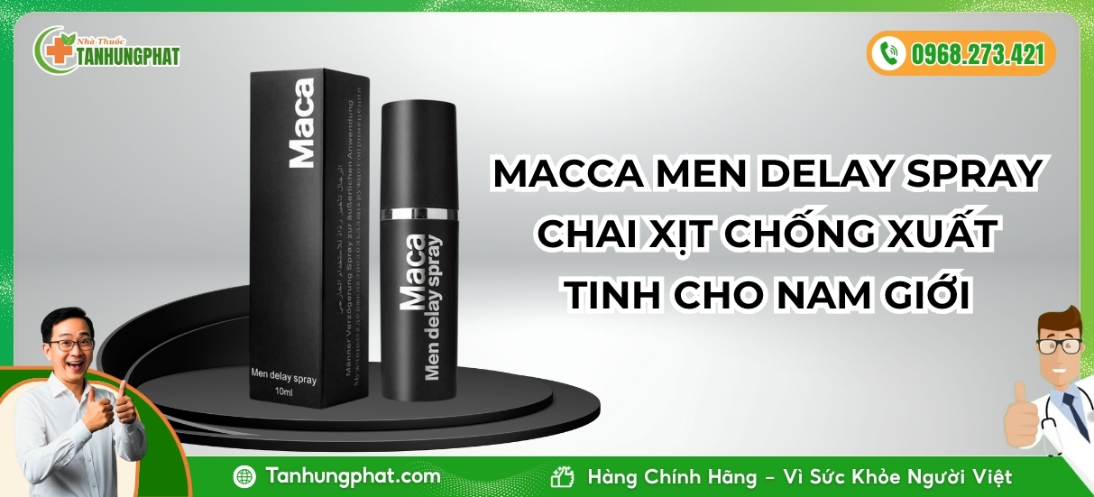 macca men delay spray