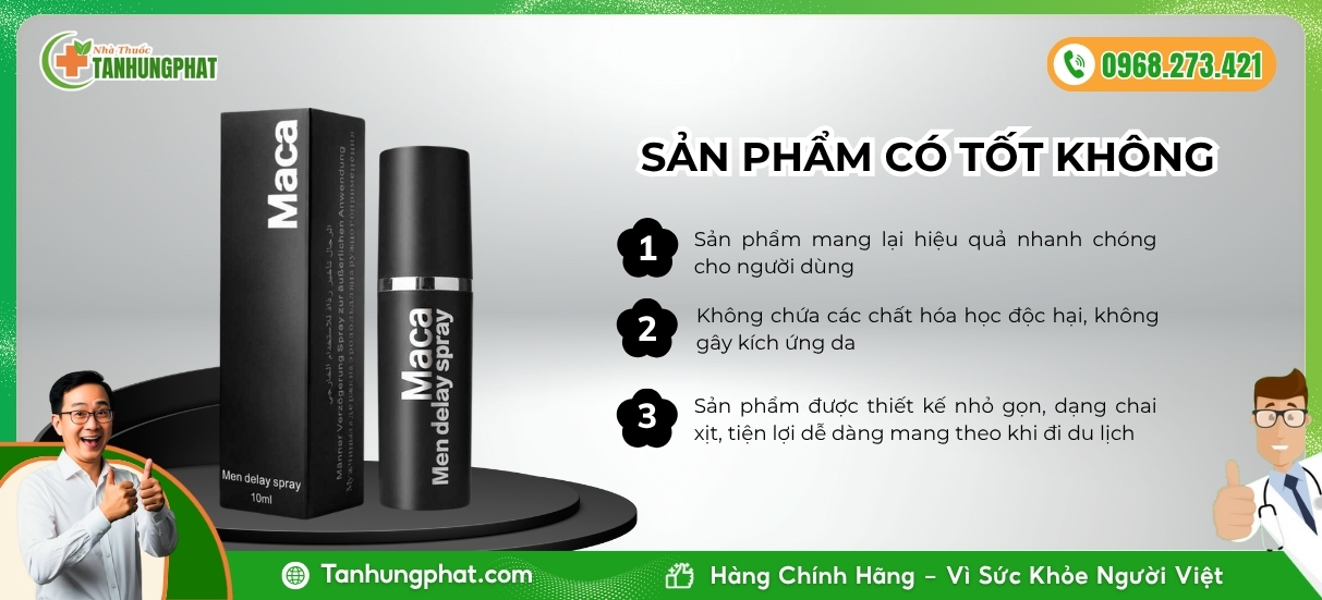 macca men delay spray