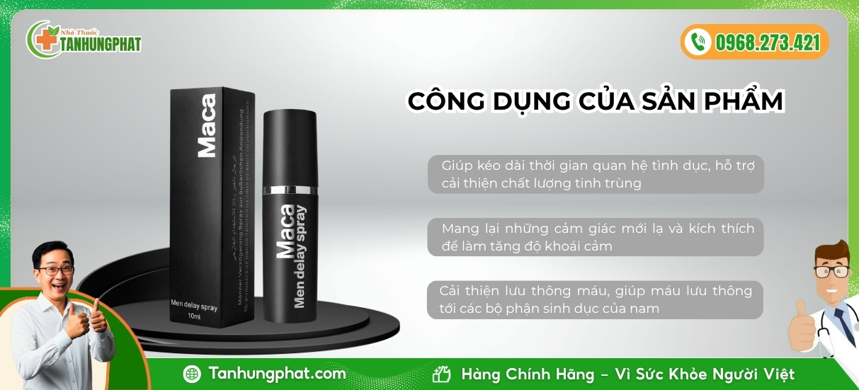 macca men delay spray