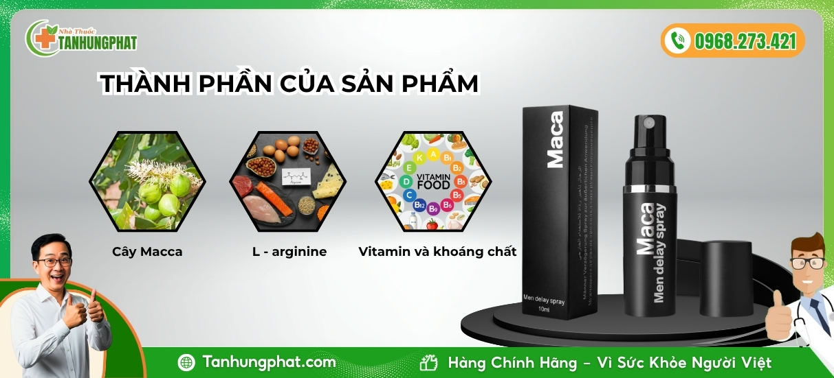 macca men delay spray