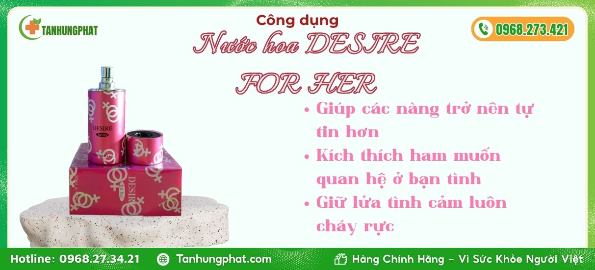Nước hoa Desire For Her