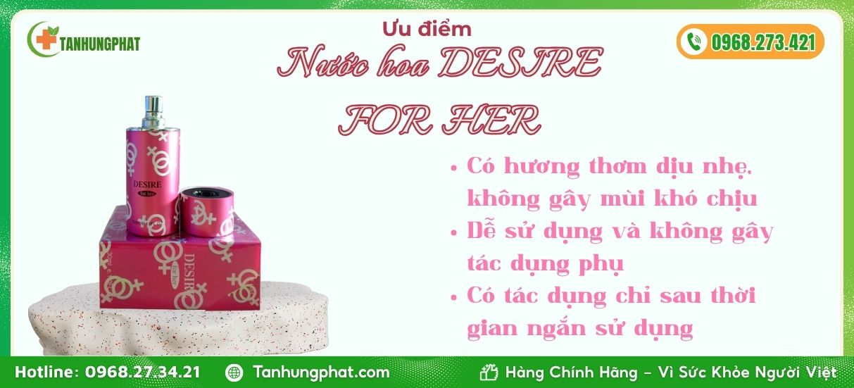 Nước hoa Desire For Her