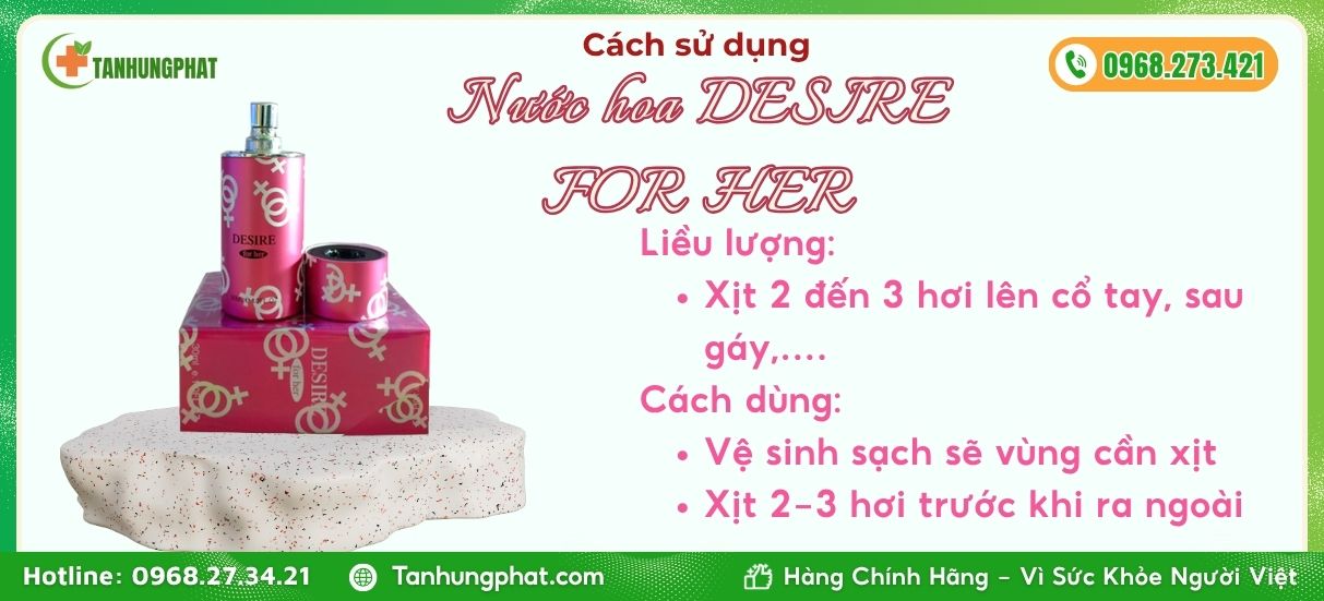 Nước hoa Desire For Her